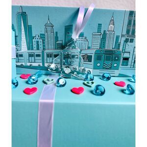 Tiffany & Co Crystal Glass Christmas Tree Ornament